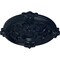 Ekena Millwork Hamilton Ceiling Medallion (Fits Canopies up to 3 3/4"), 17 3/8"OD x 1 3/4"P, Midnight Dream CM17HAMDF - alternate 3